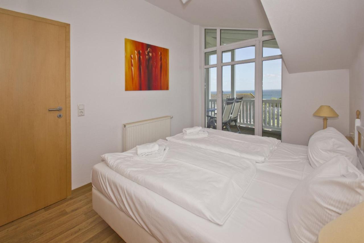 Mit Meerblick Und Balkon, Gratis Nutzung Vom Ahoi Erlebnisbad Und Sauna In Sellin - Meeresblick Fewo 17 奥斯特巴德·哥伦 外观 照片